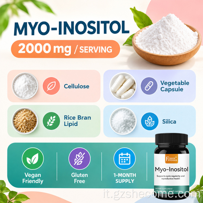 Shecome Myo Inositolo Capsule Salute riproduttiva